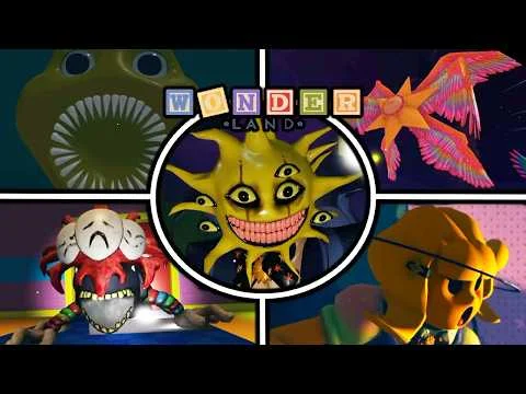 Wonderland Roblox monsters and bosses